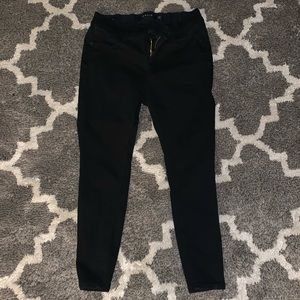 torrid bombshell skinny black jean size 10 short